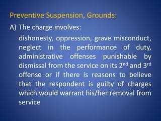 Oppression is an administrative offense. .